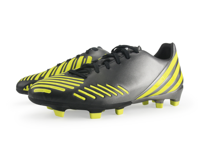 adidas Men's Predator Absolado LZ TRX FG Black/Neo Iron Metallic/Lab Lime