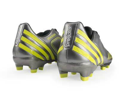 adidas Men's Predator Absolado LZ TRX FG Black/Neo Iron Metallic/Lab Lime