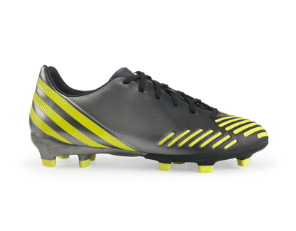 adidas Men's Predator Absolado LZ TRX FG Black/Neo Iron Metallic/Lab Lime