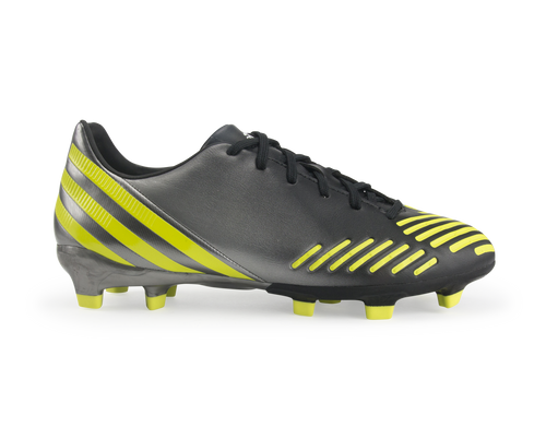 adidas Men's Predator Absolado LZ TRX FG Black/Neo Iron Metallic/Lab Lime