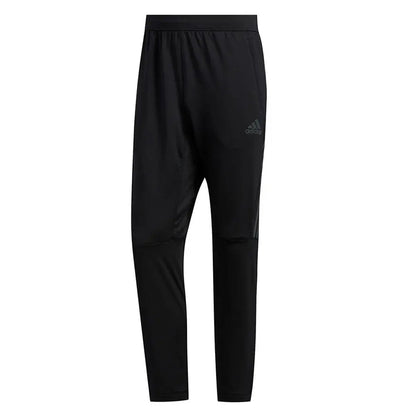 addias Men's Aeroready 3-Stripes Cold Weather Knit Pants Black