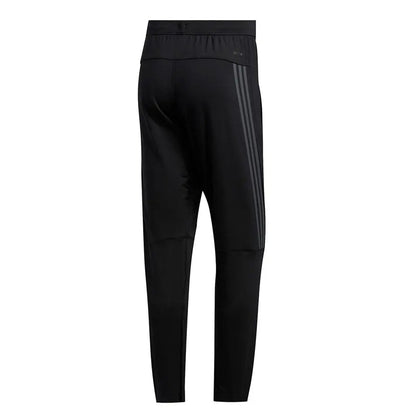 addias Men's Aeroready 3-Stripes Cold Weather Knit Pants Black