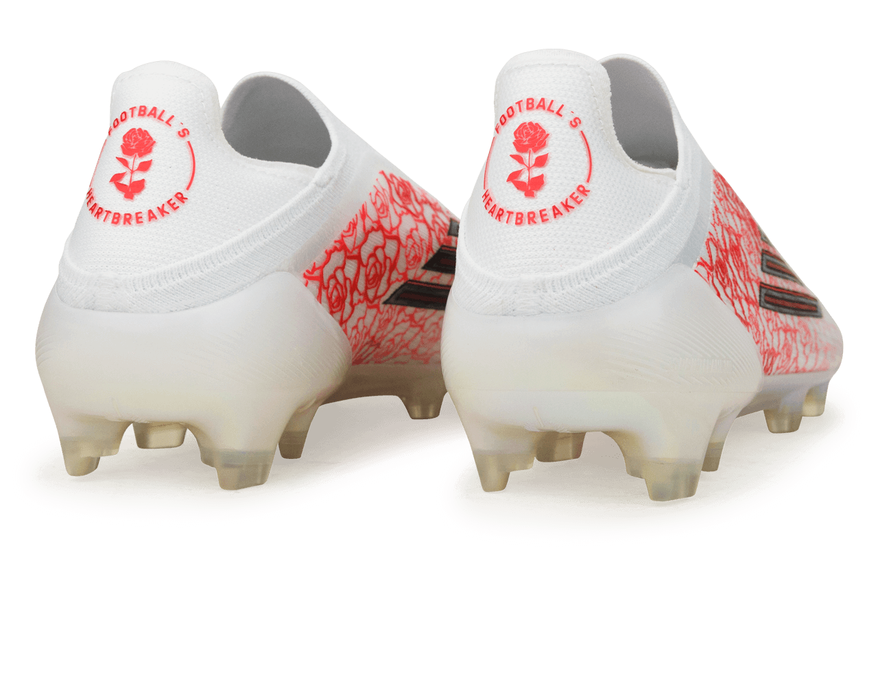 adiads Men's F50 Elite 'Lamine Yamal' Laceless FG White/Black/Red