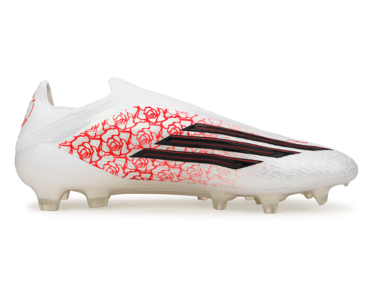 adiads Men's F50 Elite 'Lamine Yamal' Laceless FG White/Black/Red