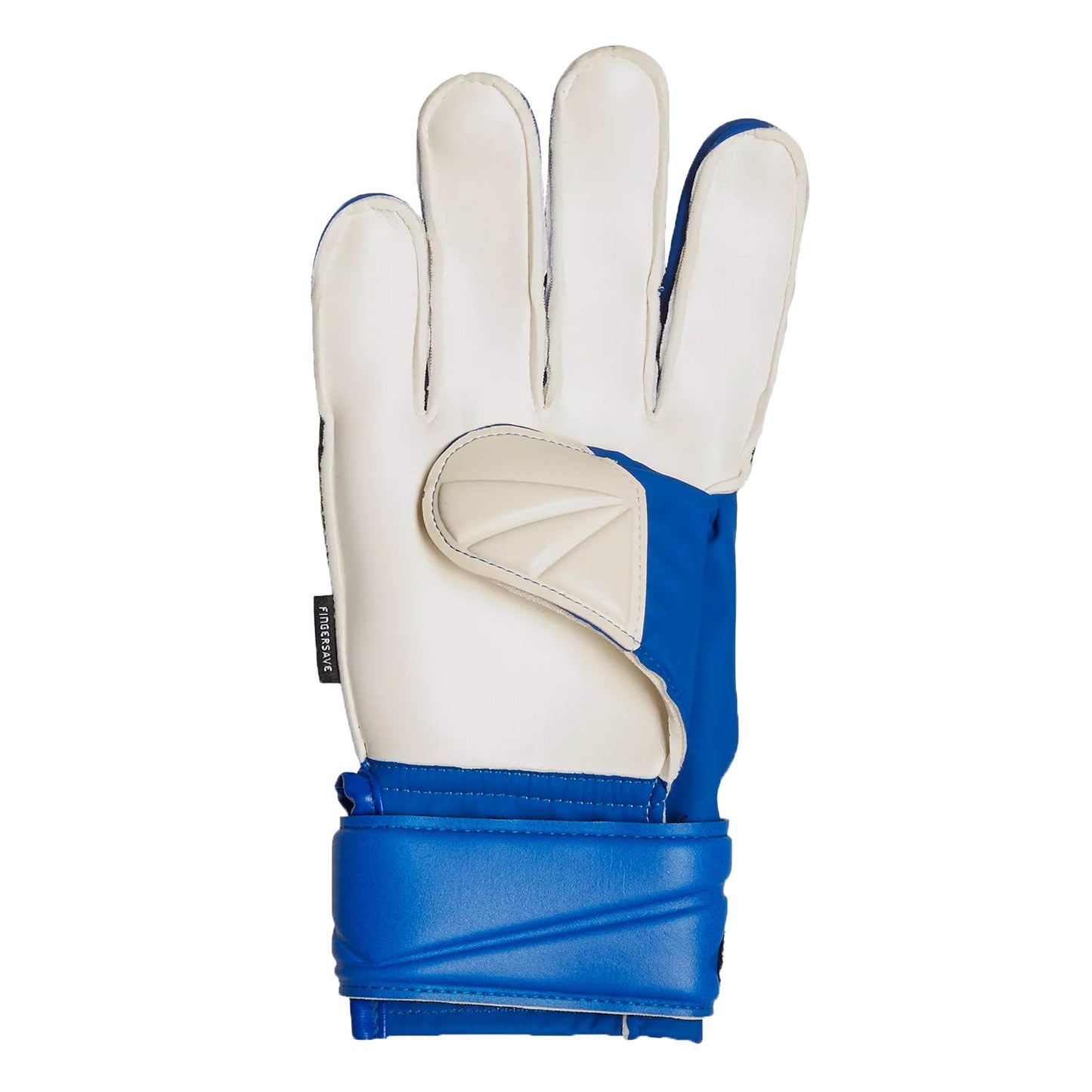 adidas Kids Predator Match Fingersave Goalkeeper Gloves Sapphire Edge