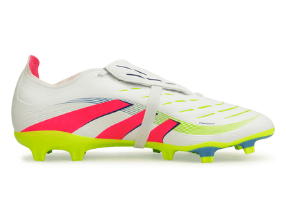 adidas Men's Predator League Foldover Tongue FG/MG White/Pink/Lemon