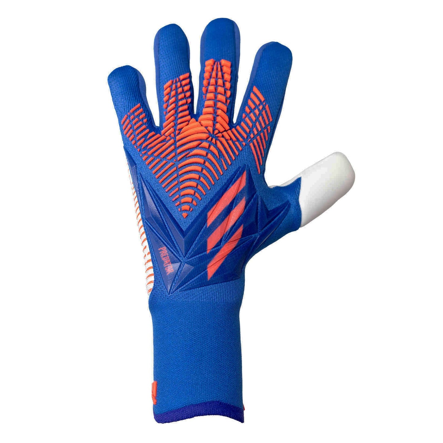 adidas Men's Predator Pro Fingersave Goalkeeper Gloves Sapphire Edge