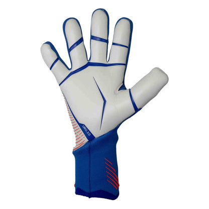 adidas Men's Predator Pro Fingersave Goalkeeper Gloves Sapphire Edge