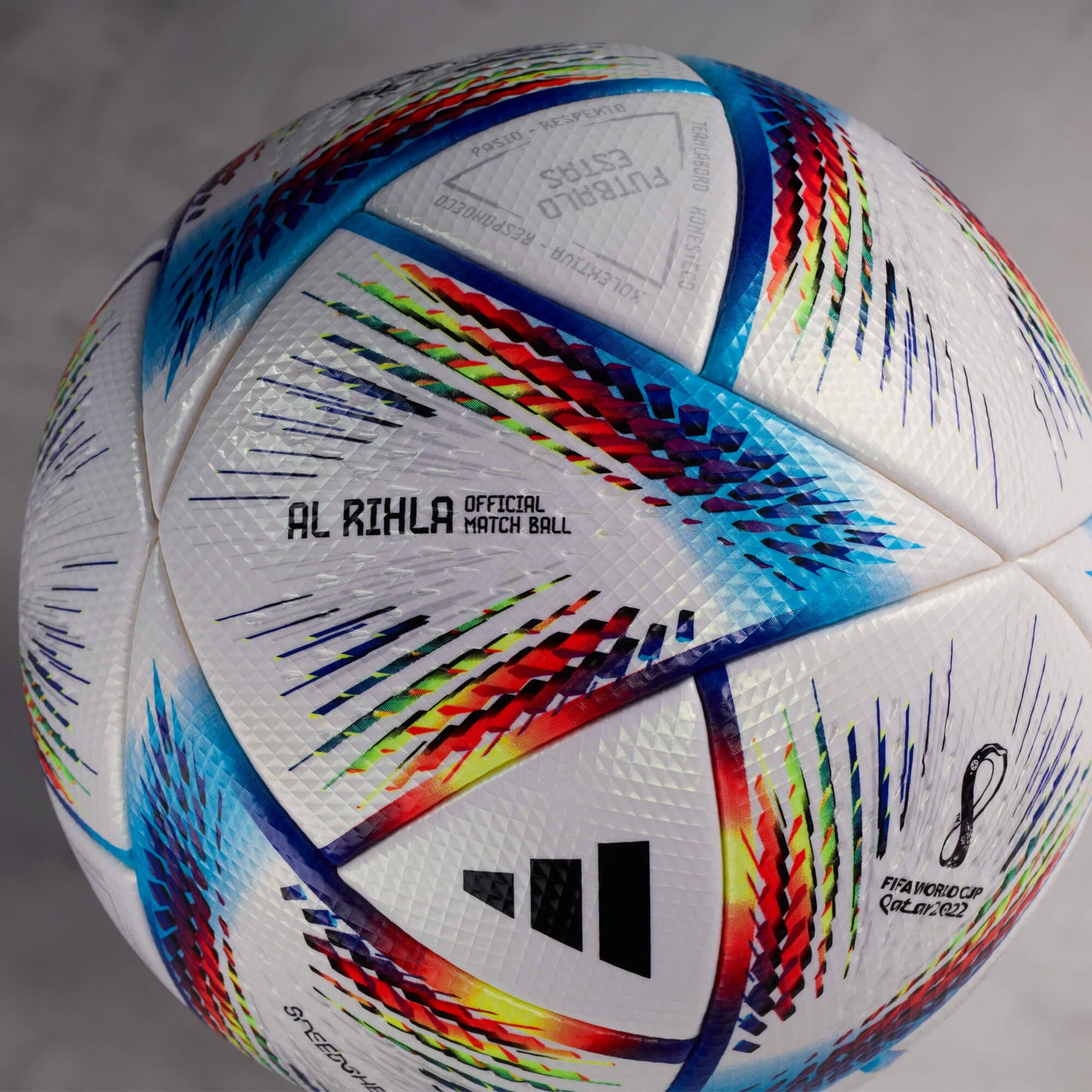 adidas Al Rihla World Cup 2022 Official Match Ball White/Panton