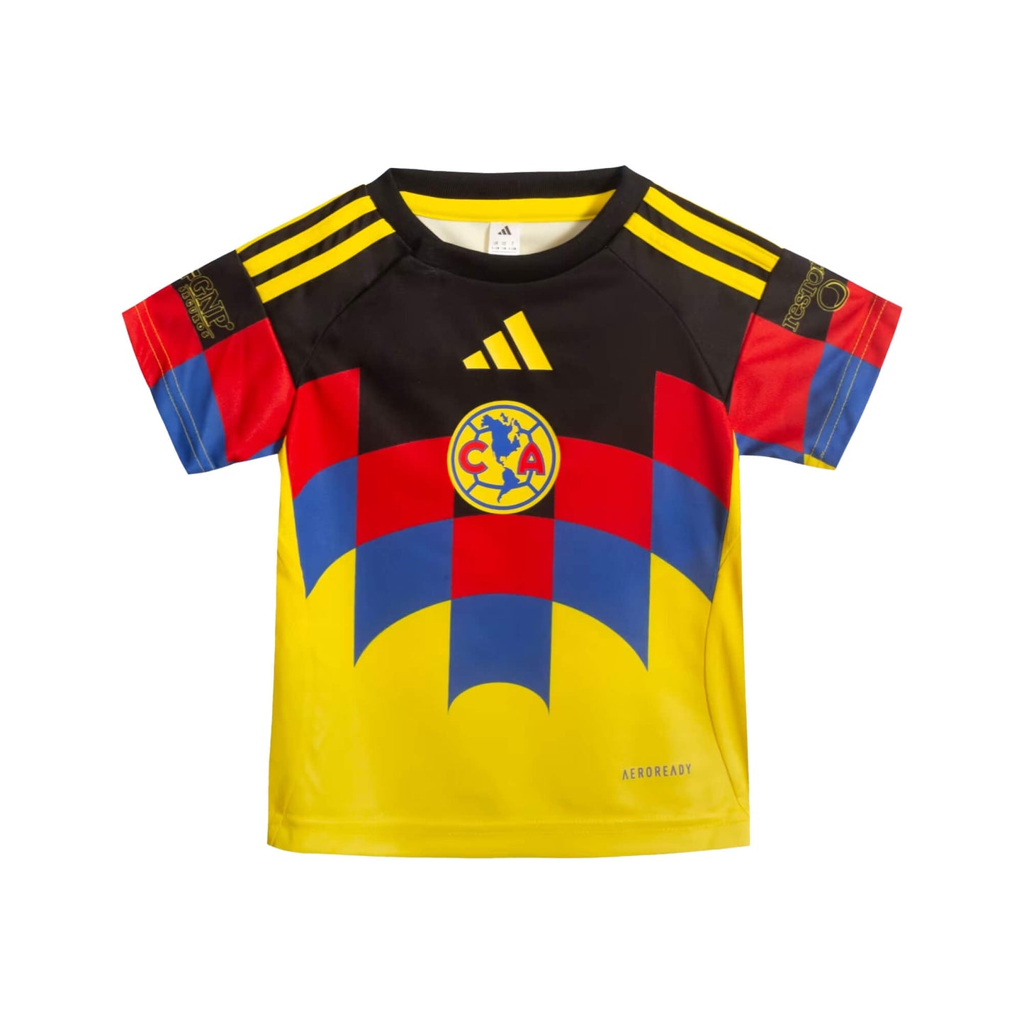 adidas Club America 2025/26 Home Baby Mini Kit Yellow