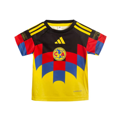adidas Club America 2025/26 Home Baby Mini Kit Yellow