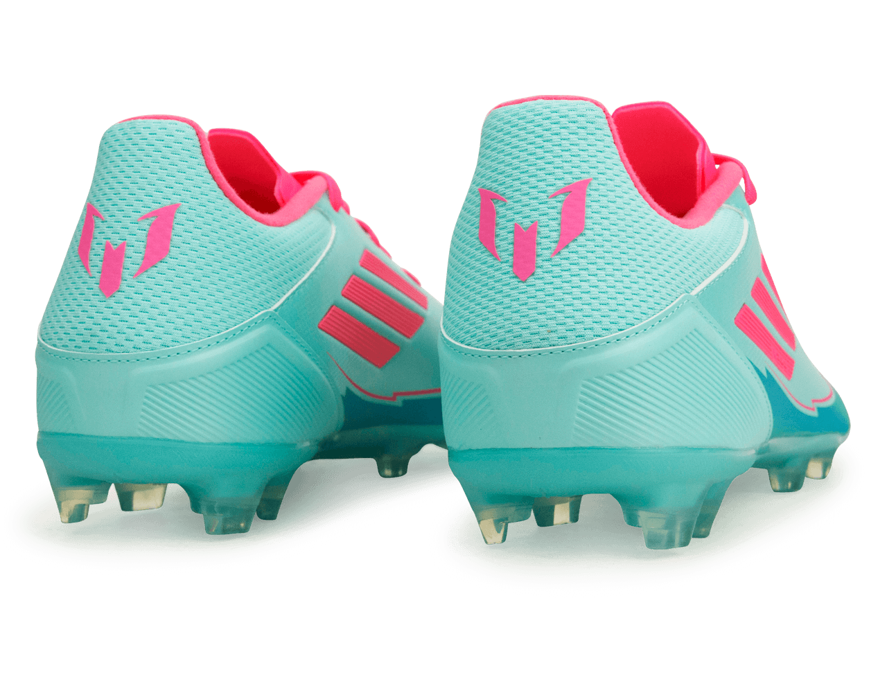adidas Men's F50 League Messi FG/MG Flash Aqua/Pink