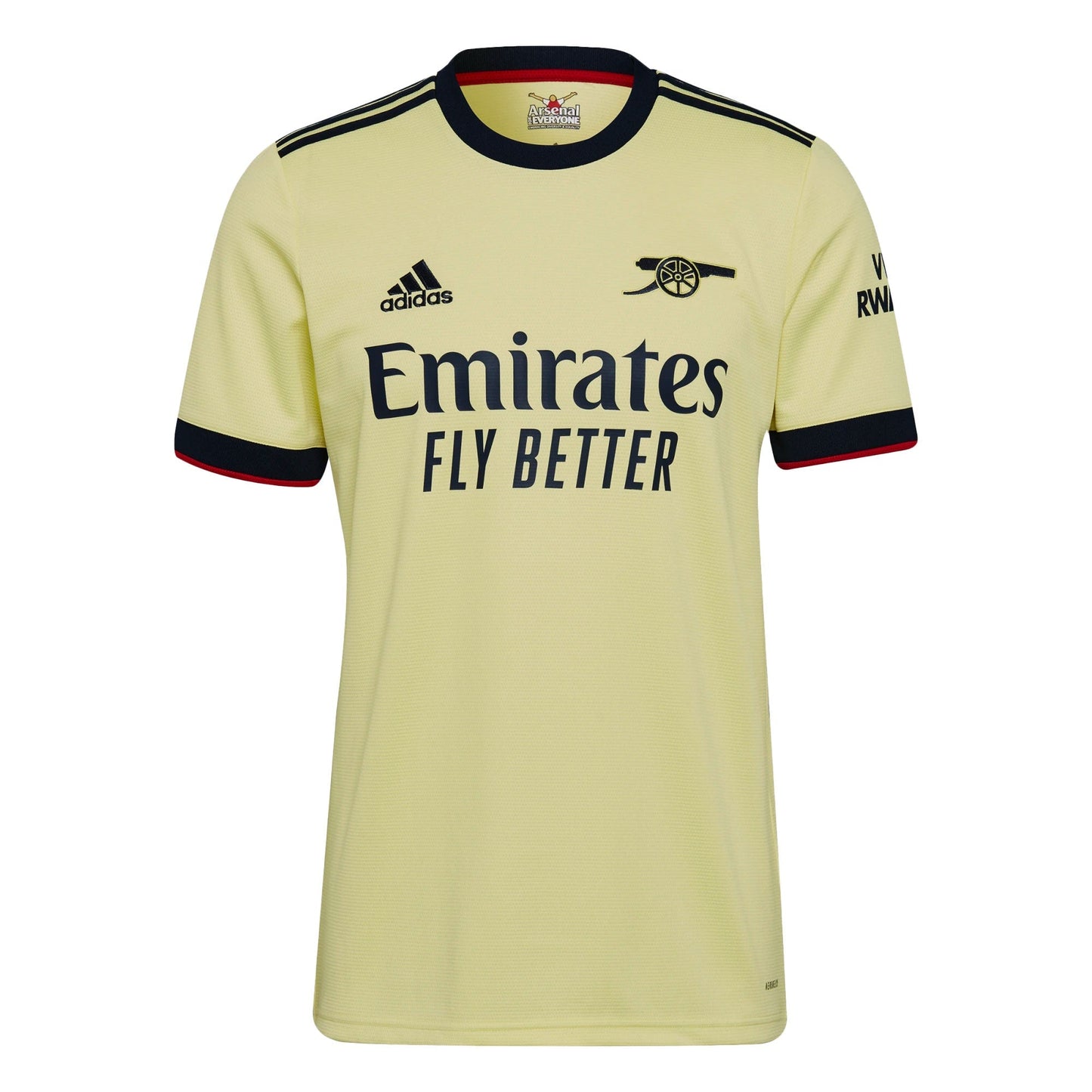 adidas Kids Arsenal 2021/22 Away Jersey Pearl Citrine
