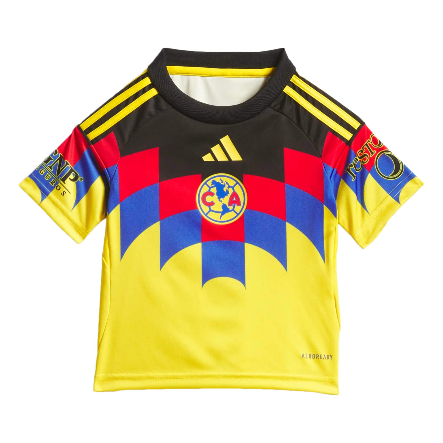 adidas Kids Club America 2025/26 Home Mini Kit Yellow