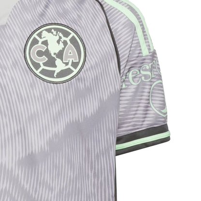 adidas Kids Club America 2025/26 Third Jersey Grey