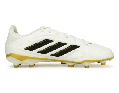 adidas Kids Copa Pure III League FG/MG White/Black/Gold