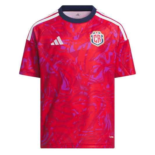 adidas Kids Costa Rica 2026/27 Home Jersey Red
