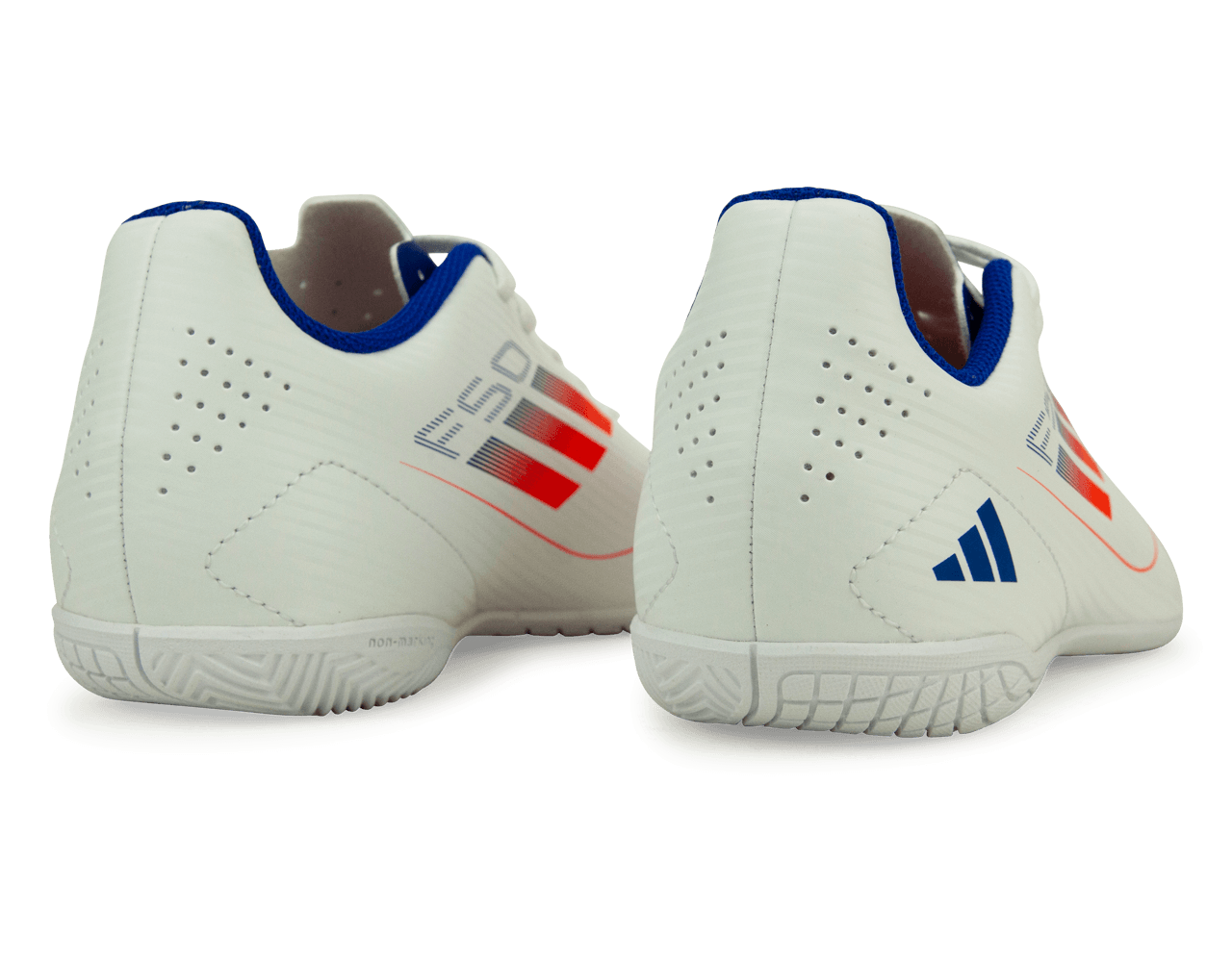 adidas Kids F50 Club IN White/Lucid Blue