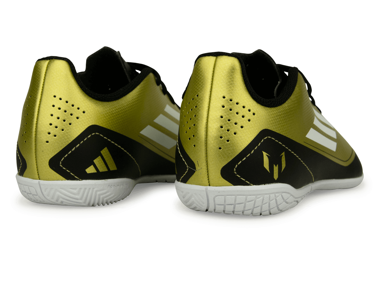 adidas Kids F50 Club Messi IN Gold/Black/White