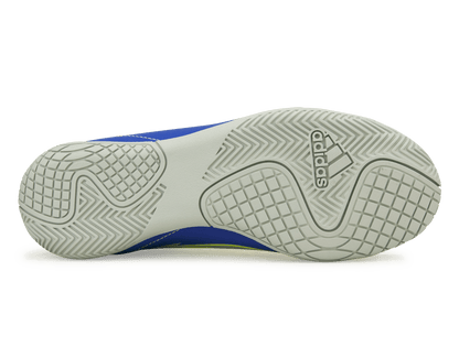 adidas Kids F50 Club Messi IN Silver/Volt/Blue