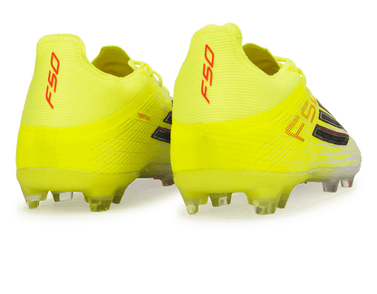 adidas Kids F50 Elite FG Solar Yellow/Black/Red