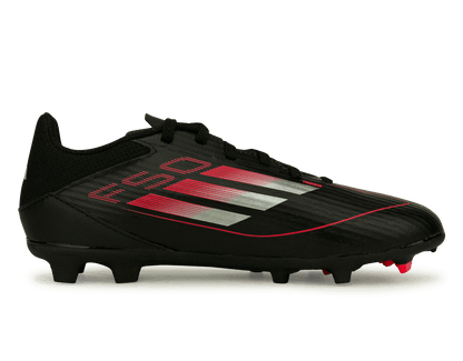 adidas Kids F50 League FG/MG Black/Metallic/Red