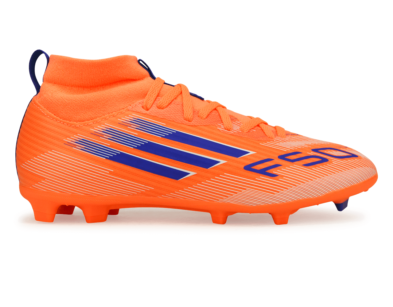 adidas Kids F50 League FG/MG Orange/Lucid Blue