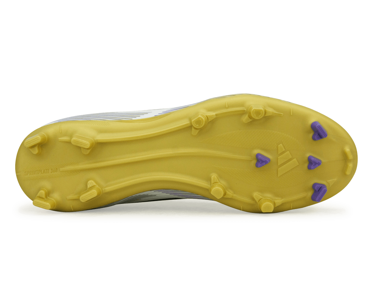 adidas Kids F50 League FG/MG White/Black/Gold