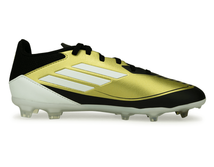 adidas Kids F50 League Messi FG/MG Gold/Black/White