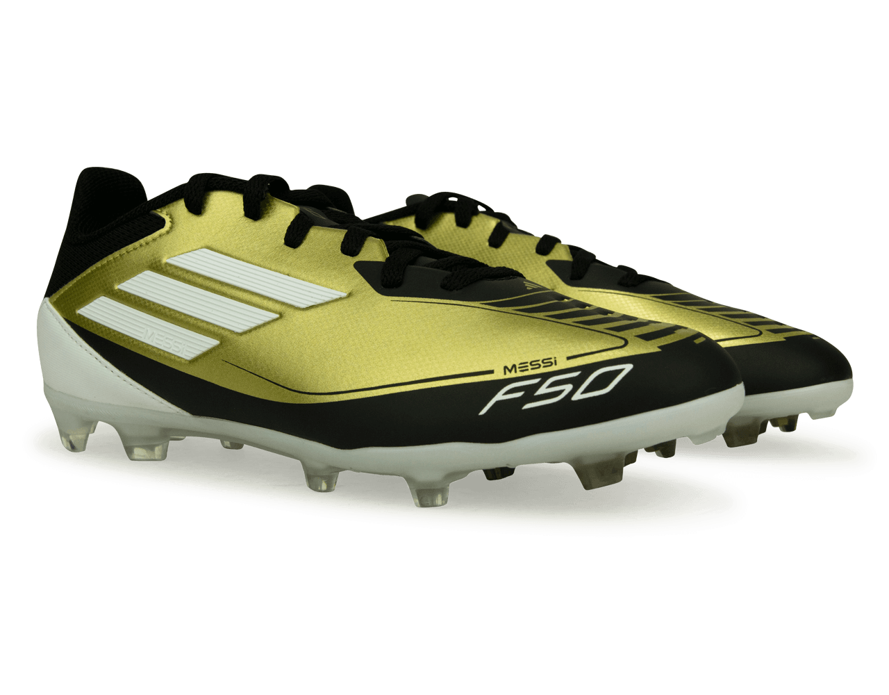 adidas Kids F50 League Messi FG/MG Gold/Black/White