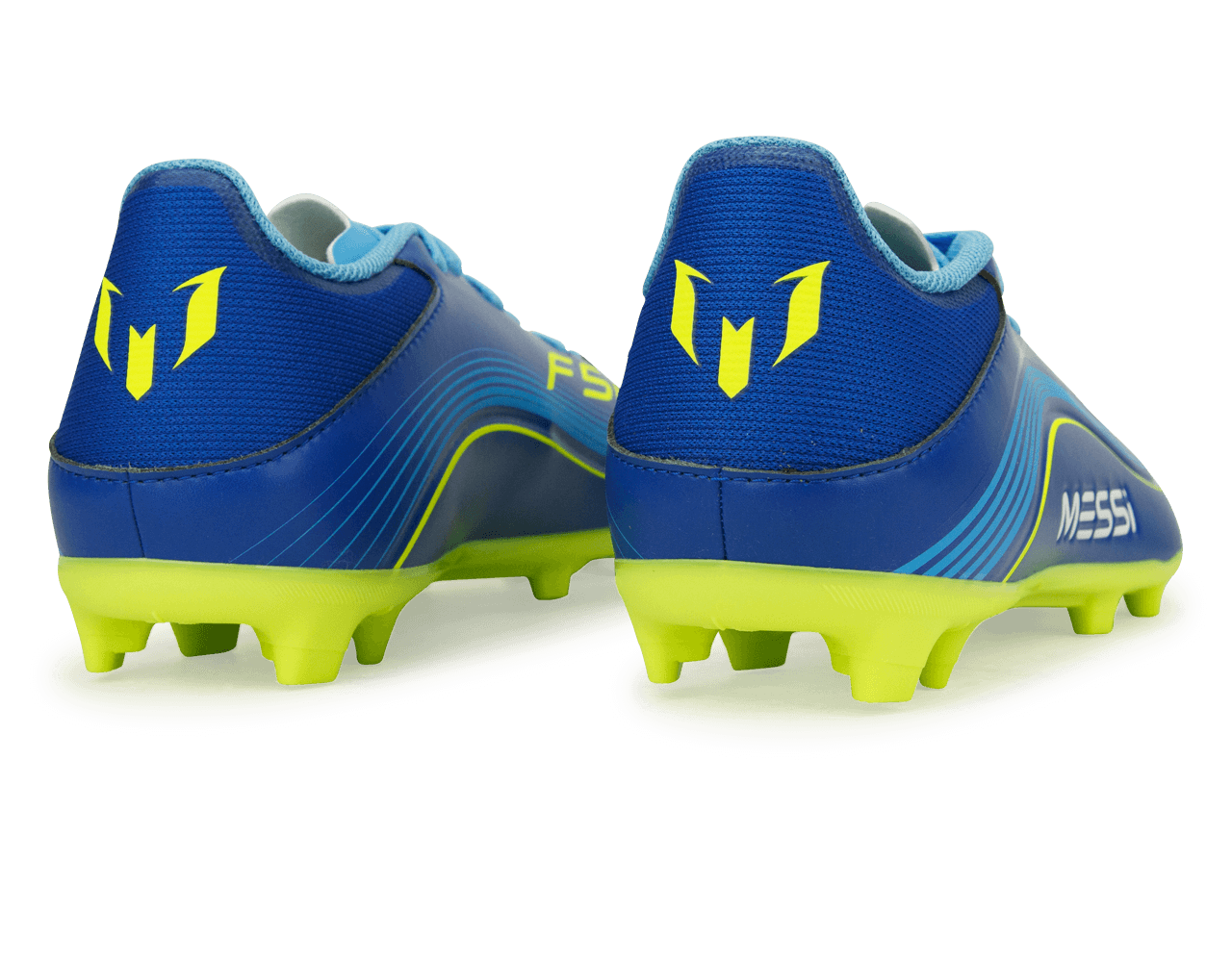 adidas Kids Messi F50 League FG/MG Sea Blue/Solar Yellow