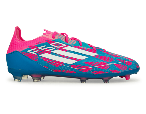 adidas Kids F50 Pro FG Pink/White/Blue