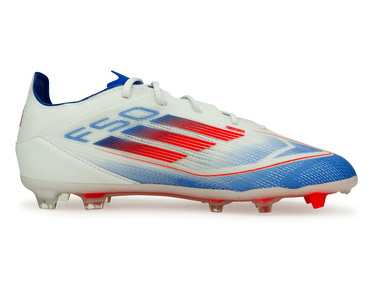 adidas Kids F50 Pro FG White/Lucid Blue