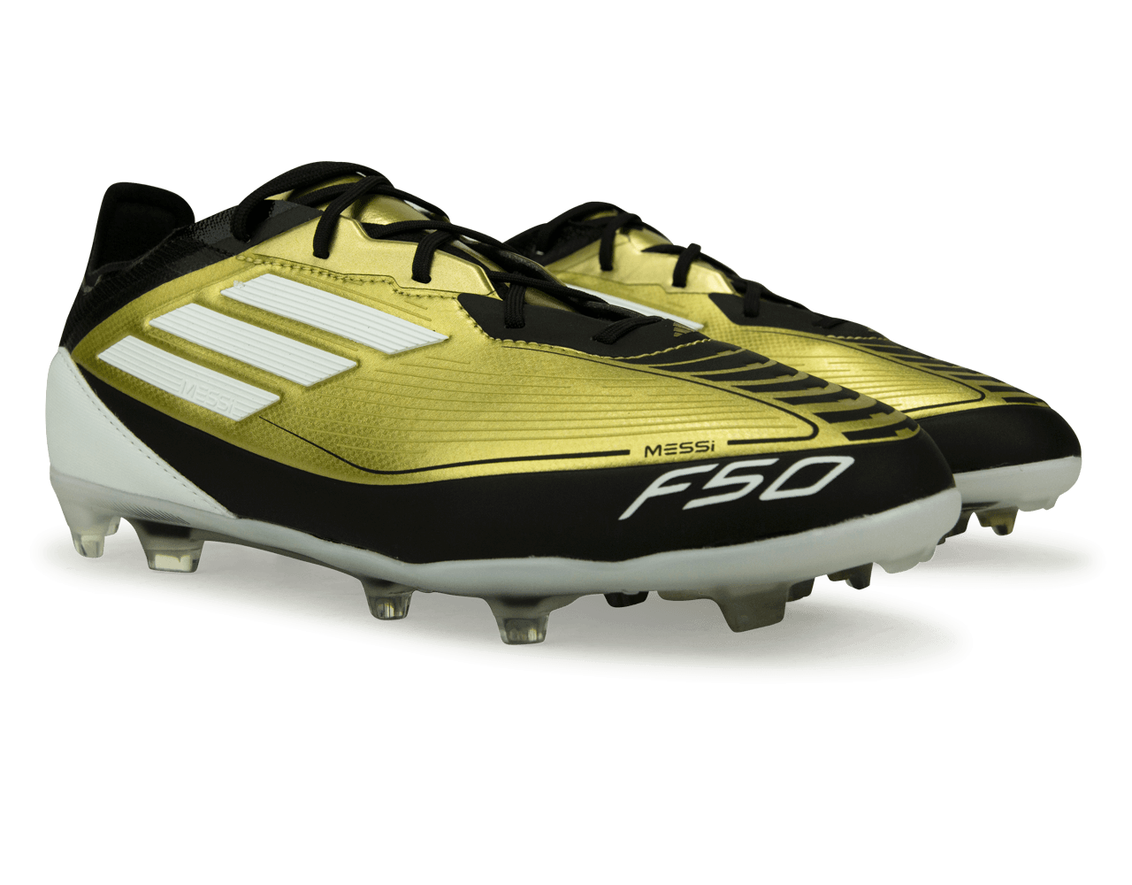adidas Kids F50 Pro Messi FG Gold/Black/White