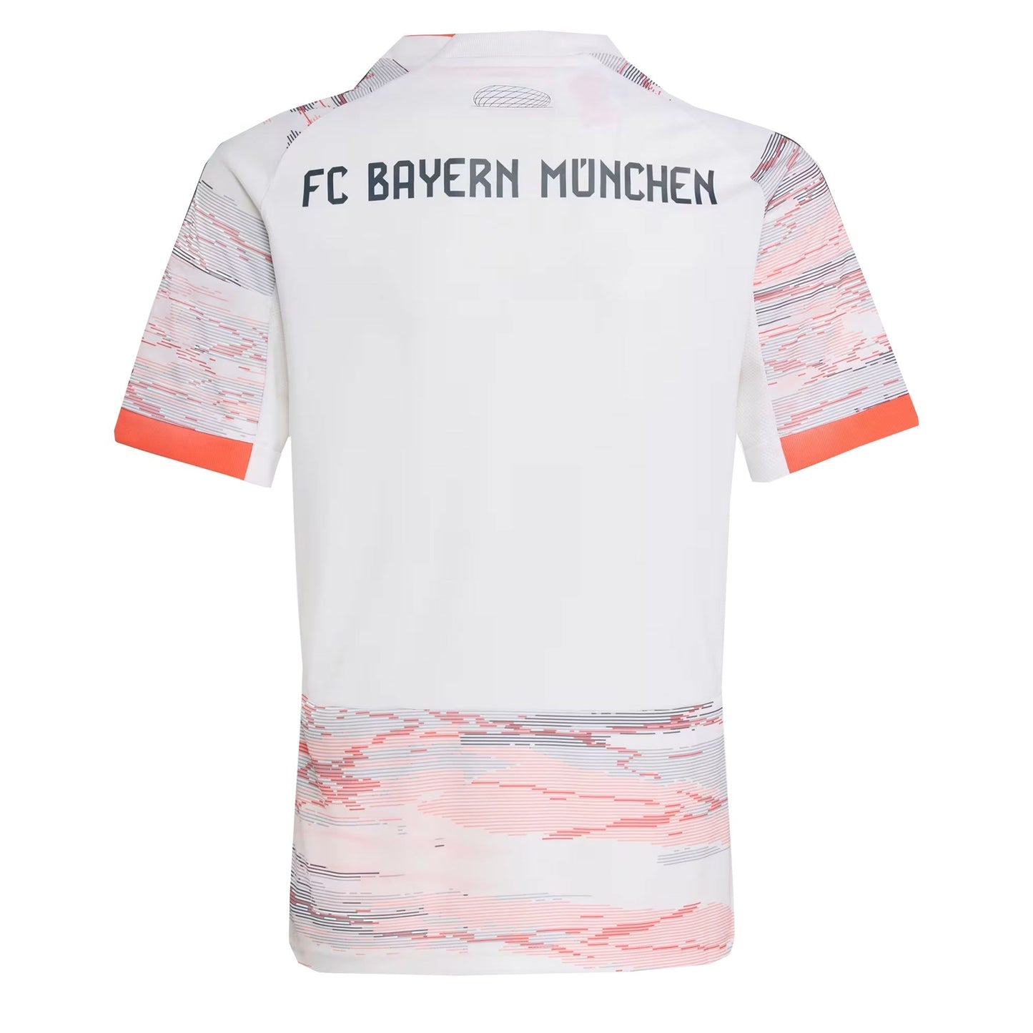 adidas Kids FC Bayern Munich 2025/26 Away Jersey White