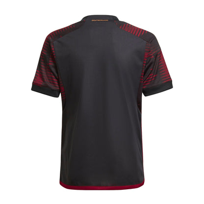 adidas Kids Germany 2022/23 Away Jersey Black/Bronze