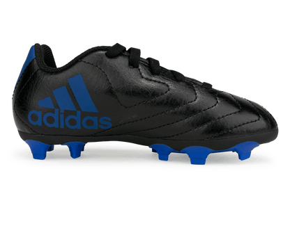 adidas Kids Goletto VII FG Black/Royal Blue