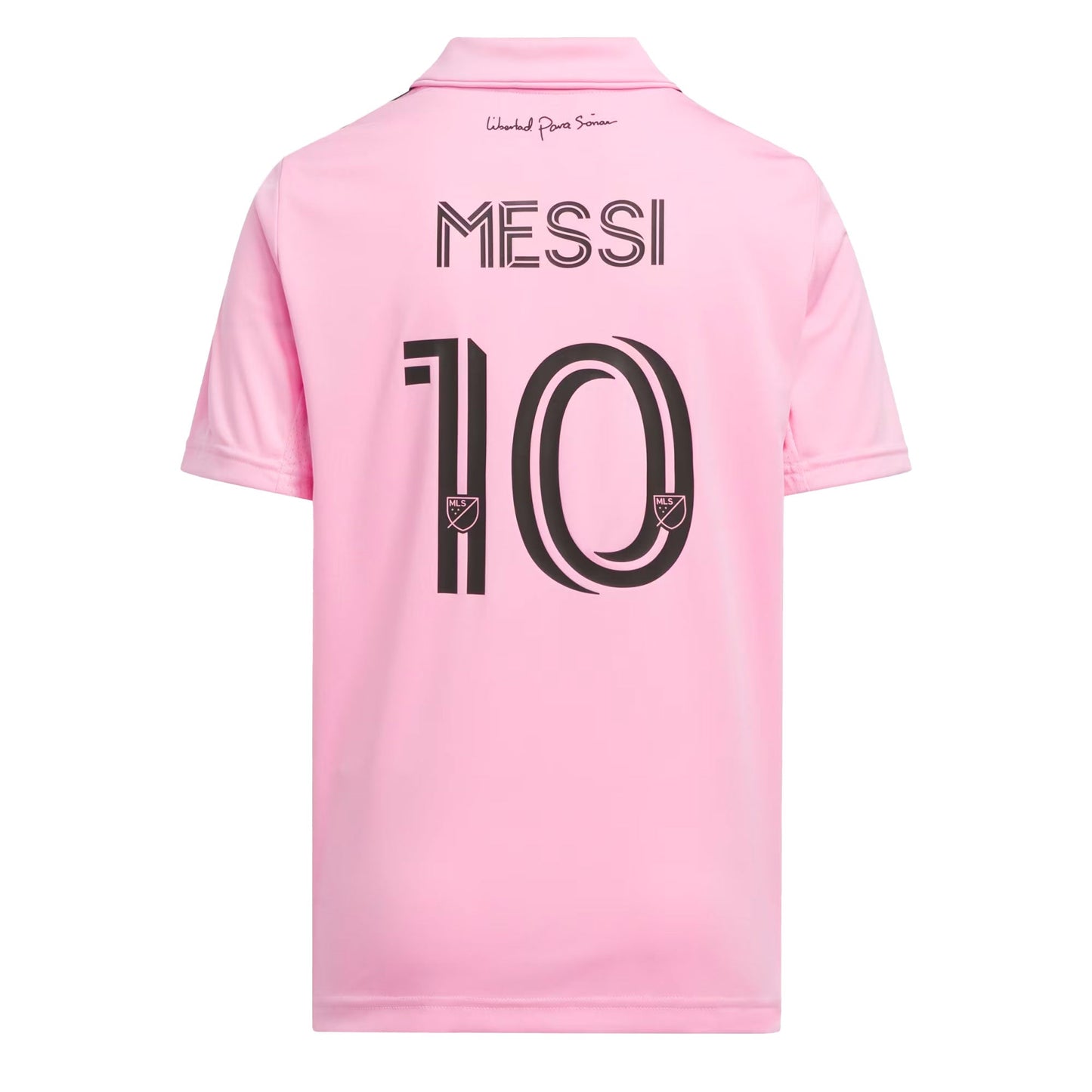 adidas Kids Inter Miami 2022/23 Home Jersey w/ Messi #10 Printing