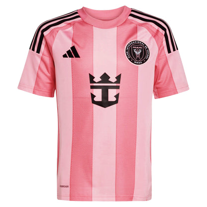 adidas Kids Inter Miami 2025/26 Home Jersey w/ Messi #10 Printing