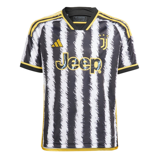 adidas Kids Juventus 2023/24 Home Jersey White/Yellow