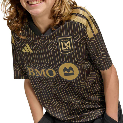 adidas Kids LAFC 2026/27 Home Jersey Black/Gold