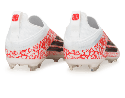 adidas Kids F50 Elite 'Lamine Yamal' Laceless FG White/Black/Red