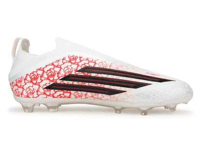 adidas Kids F50 Elite 'Lamine Yamal' Laceless FG White/Black/Red