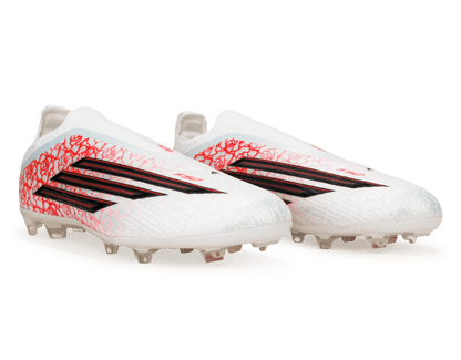 adidas Kids F50 Elite 'Lamine Yamal' Laceless FG White/Black/Red
