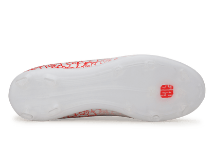 adidas Kids F50 League 'Lamine Yamal' Laceless FG White/Black/Red