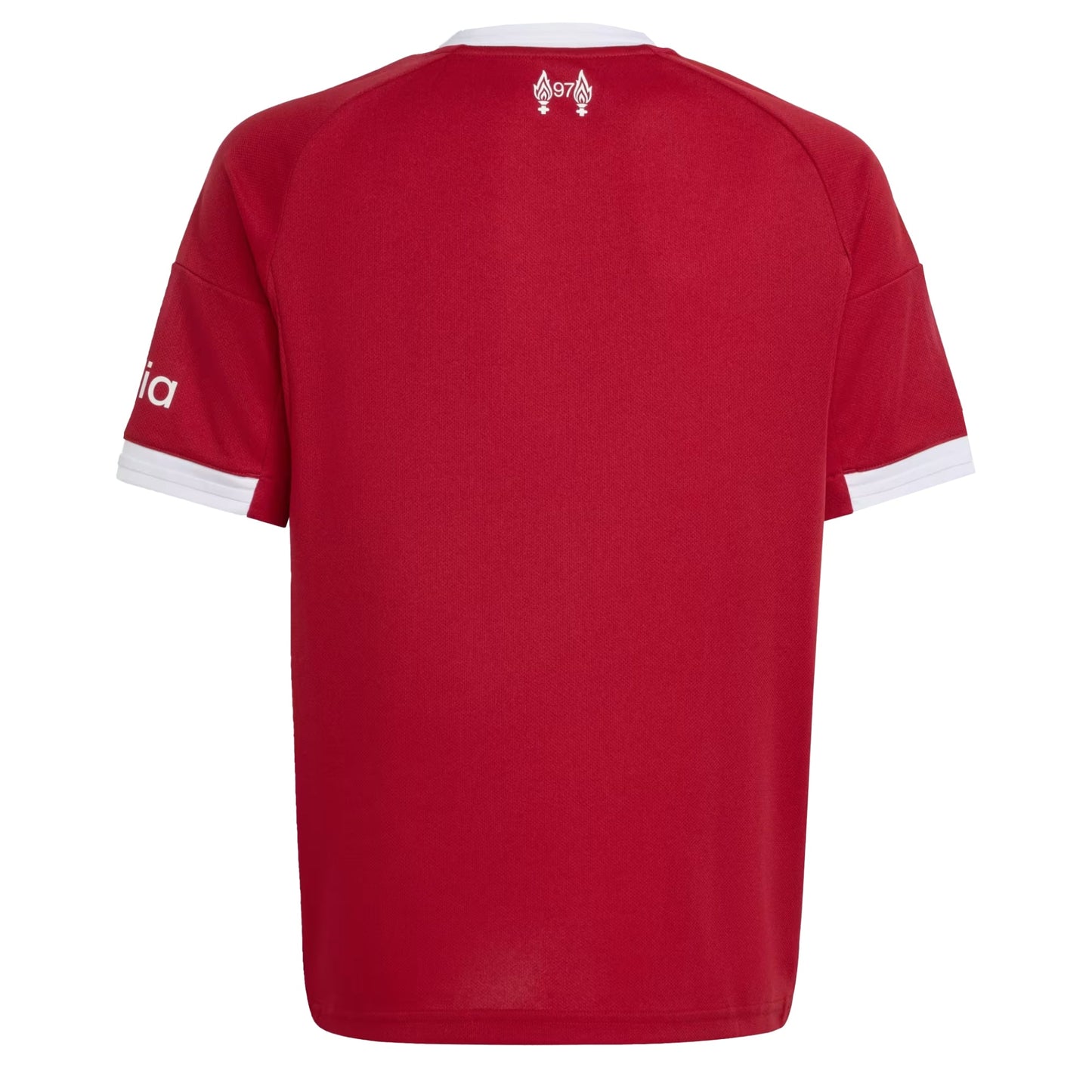 adidas Kids Liverpool 2025/26 Home Jersey Strawberry Red