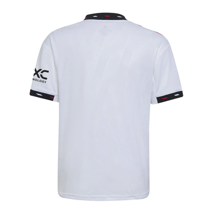 adidas Kids Manchester United 2022/23 Away Jersey White