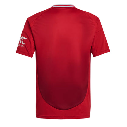 adidas Kids Manchester United 2024/25 Home Jersey Red/White