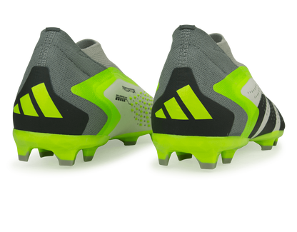 adidas Kids Predator Acccuracy+ FG White/Lucid Lemon