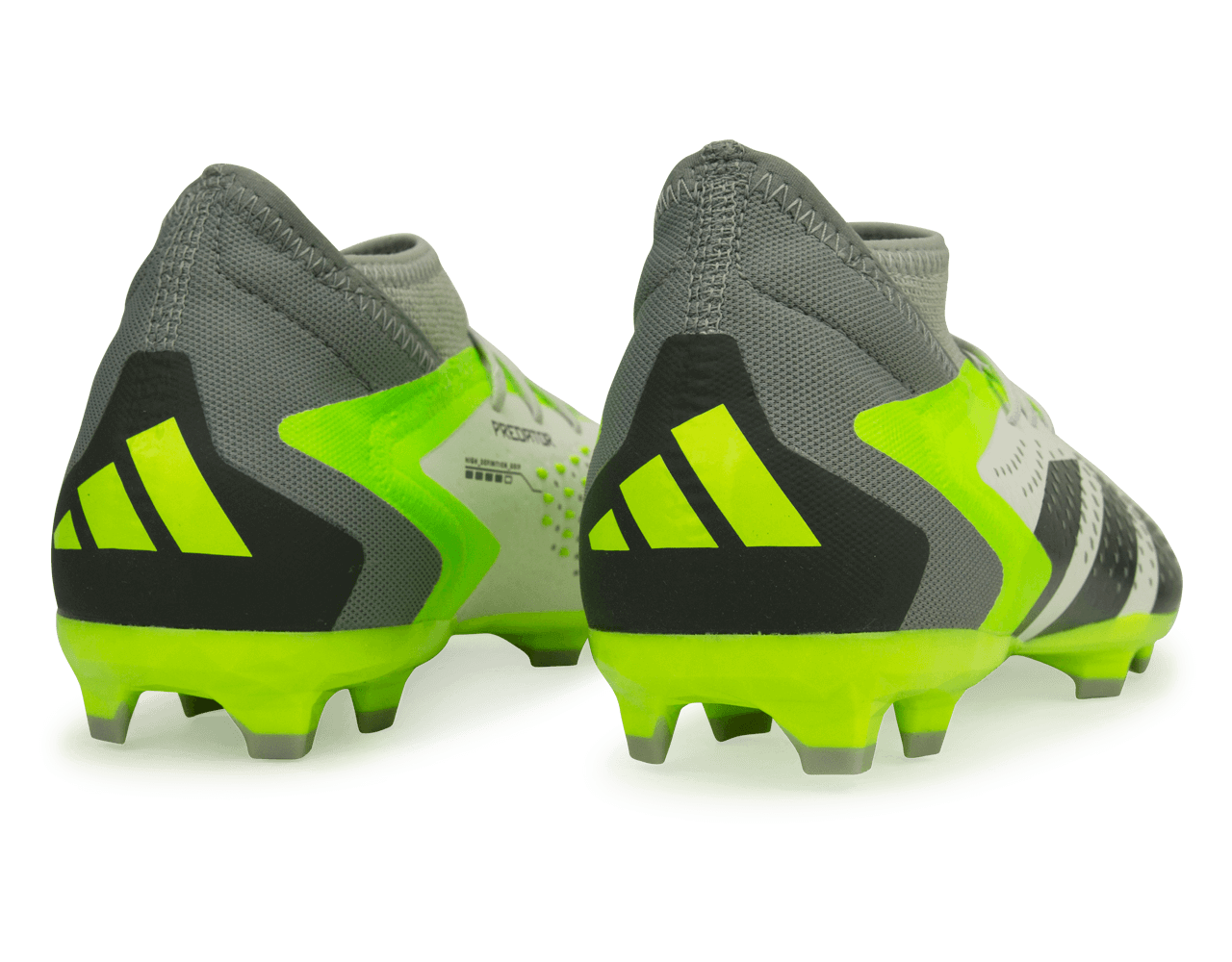 adidas Kids Predator Accuracy.1 FG White/Lucid Lemon